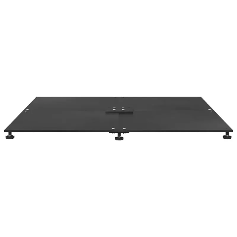 Skėčio pagrindas Juoda 100 x 100 x 4 cm Plienas