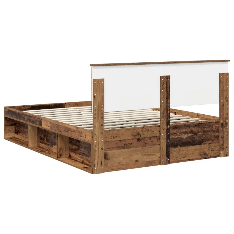 Lovos rėmas Senas medis 140 x 190 cm Apdirbta mediena