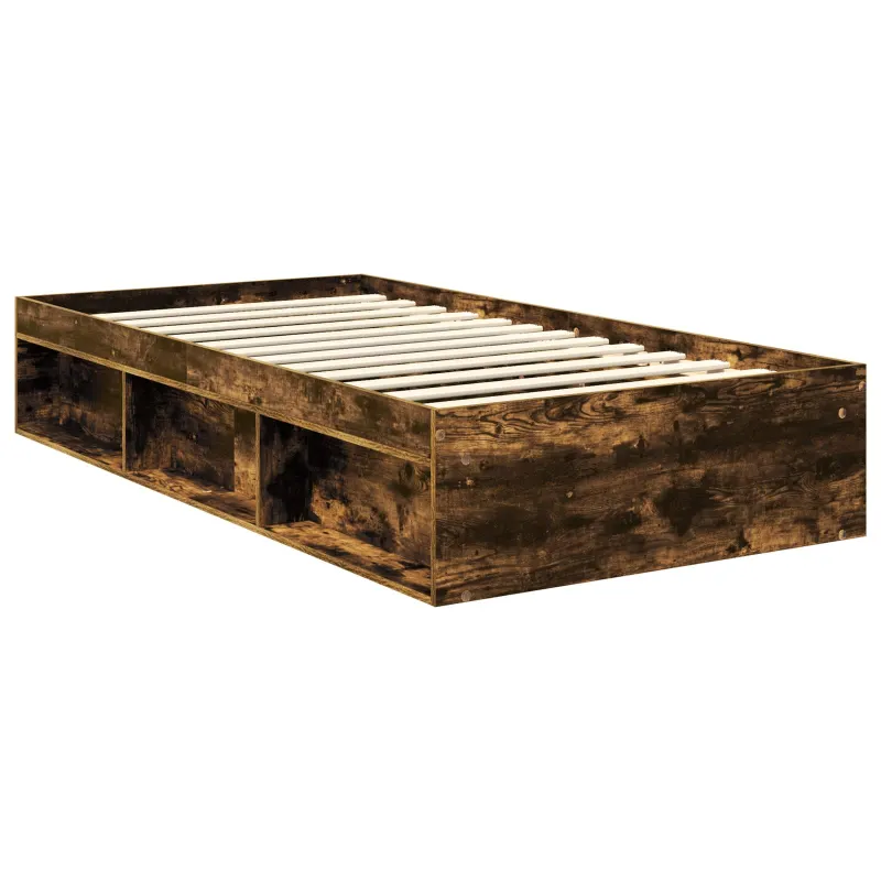 Lovos rėmas Rūkyta ąžuolas 100 x 200 cm Apdirbta mediena