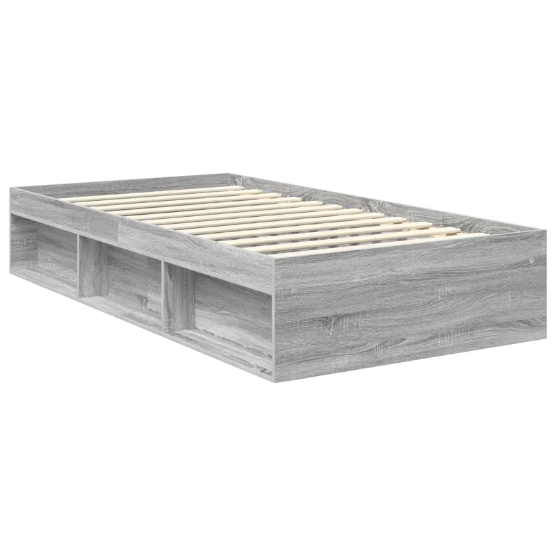 Lovos rėmas Pilkas Sonoma 100 x 200 cm Apdirbta mediena