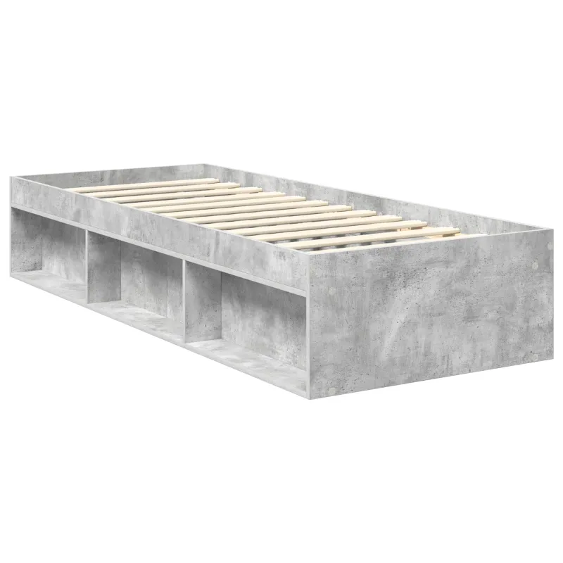 Lovos rėmas Betono pilka 75 x 190 cm Apdirbta mediena