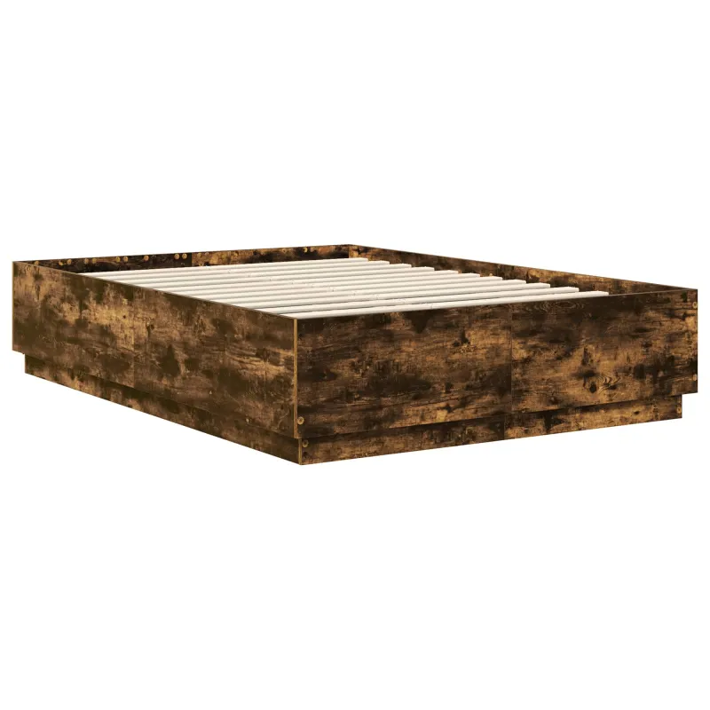 Lovos rėmas Rūkyta ąžuolas 150 x 200 cm Apdirbta mediena