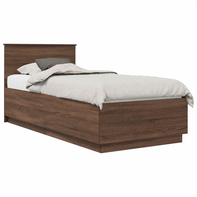Lovos rėmas Rudas ąžuolas 70 x 190 cm Apdirbta mediena
