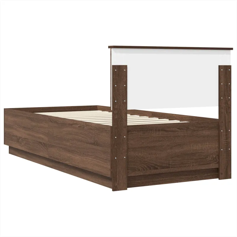 Lovos rėmas Rudas ąžuolas 70 x 190 cm Apdirbta mediena