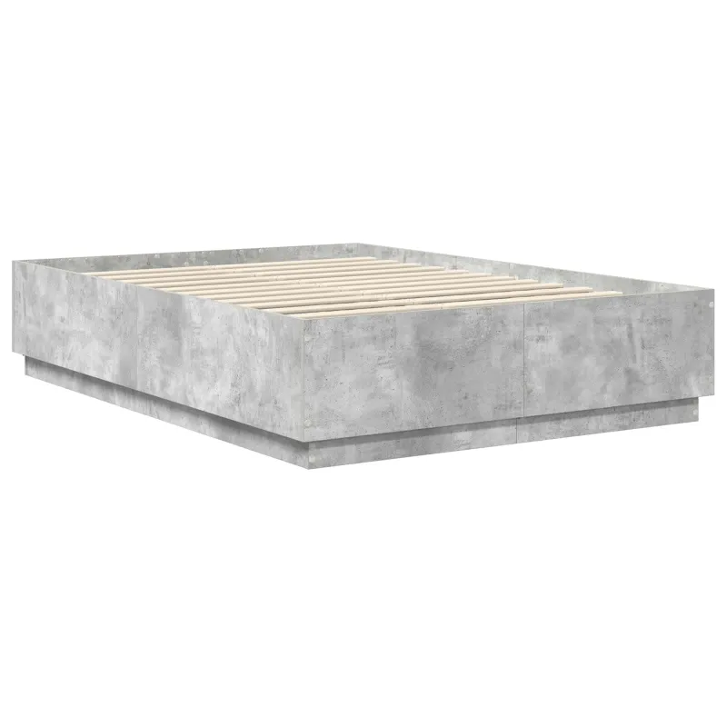 Lovos rėmas Betono pilka 150 x 200 cm Apdirbta mediena