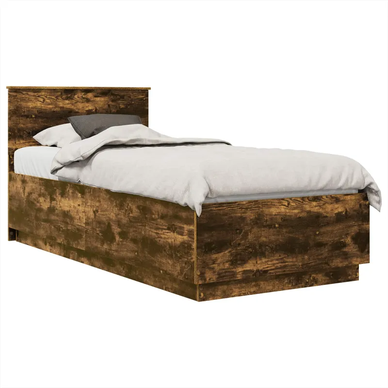 Lovos rėmas Dūminio ąžuolo 70 x 190 cm Apdirbta mediena
