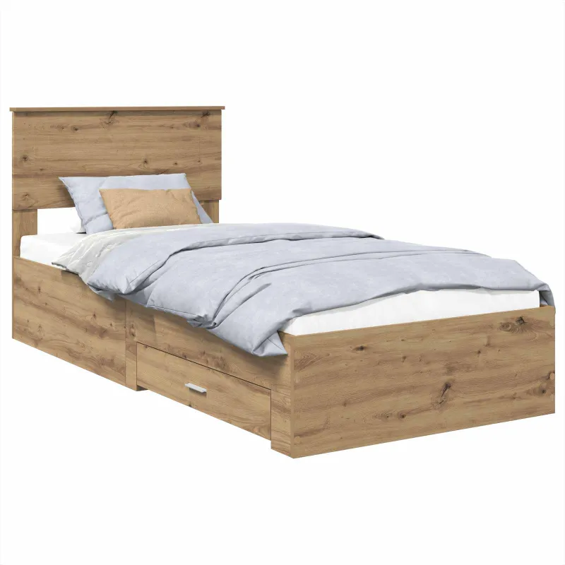 Lovos rėmas Amatininkų ąžuolas 90 x 190 cm Apdirbta mediena