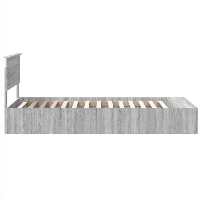 Lovos rėmas Pilkas Sonoma 100 x 200 cm Apdirbta mediena