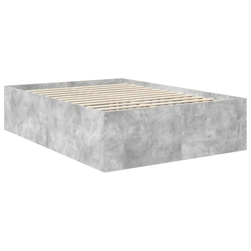 Lovos rėmas Betono pilka 150 x 200 cm Apdirbta mediena