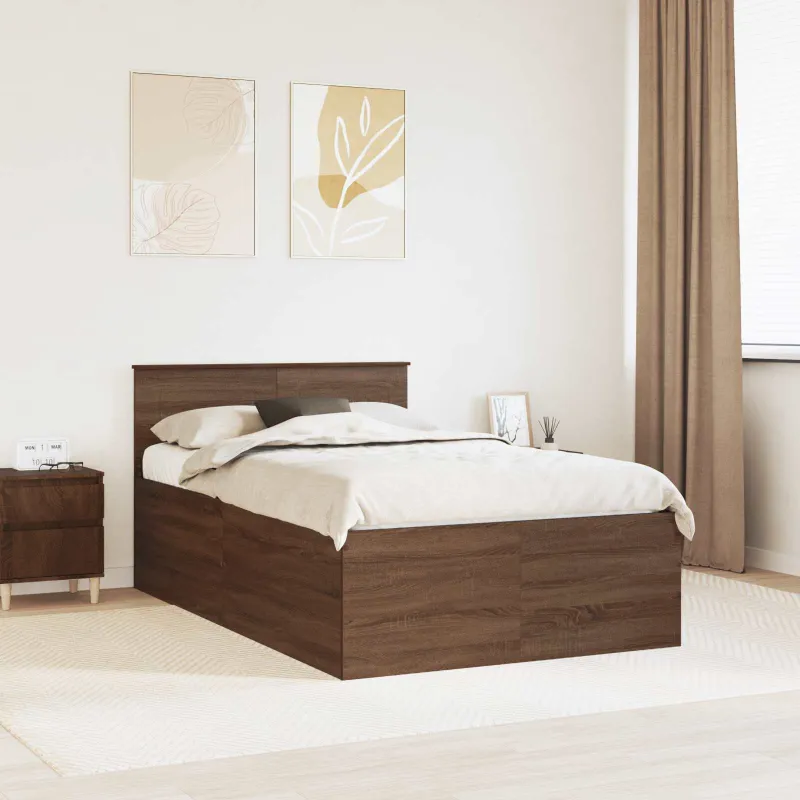 Lovos rėmas Rudas ąžuolas 120 x 200 cm Apdirbta mediena