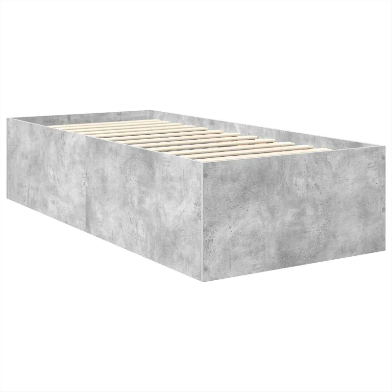 Lovos rėmas Betono pilka 120 x 200 cm Apdirbta mediena