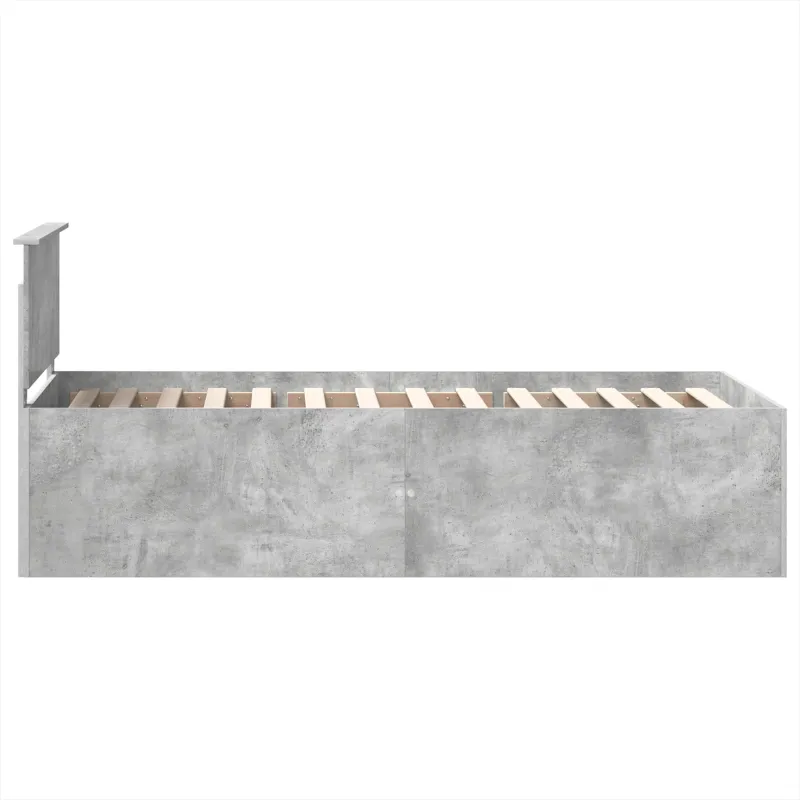 Lovos rėmas Betono pilka 120 x 200 cm Apdirbta mediena