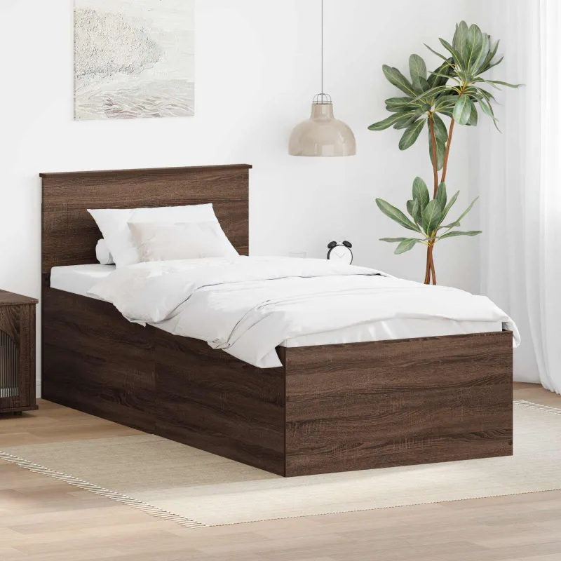 Lovos rėmas Rudas ąžuolas 75 x 190 cm Apdirbta mediena
