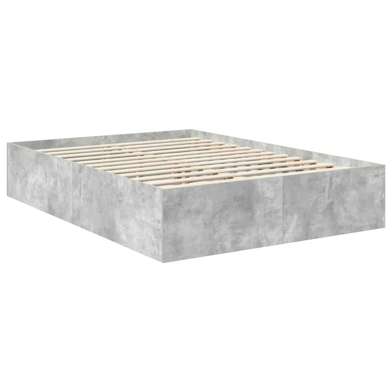 Lovos rėmas Betono pilka 150 x 200 cm Apdirbta mediena