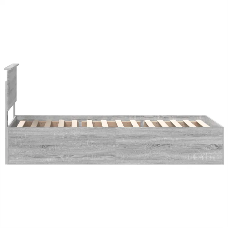 Lovos rėmas Pilkas Sonoma 100 x 200 cm Apdirbta mediena