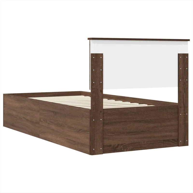 Lovos rėmas Rudas ąžuolas 75 x 190 cm Apdirbta mediena