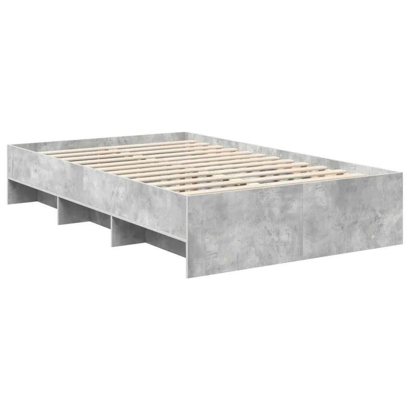 Lovos rėmas Betono pilka 120 x 123 cm Apdirbta mediena