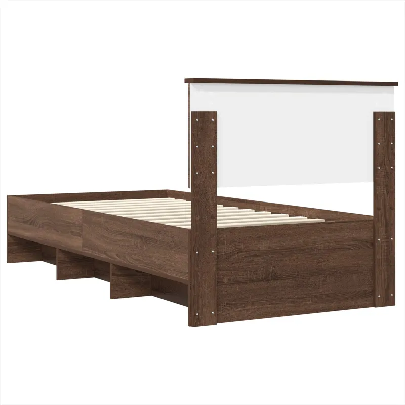 Lovos rėmas Rudas ąžuolas 80 x 200 cm Apdirbta mediena