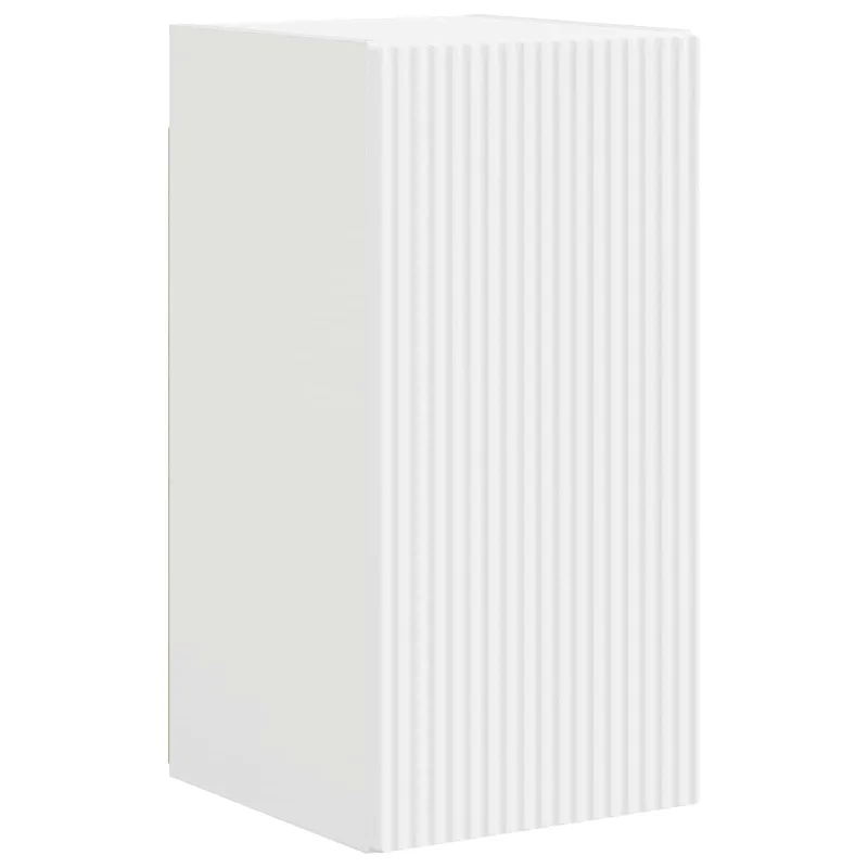TV sieninio kabineto komplektas 4 pcs Balta Apdirbta mediena