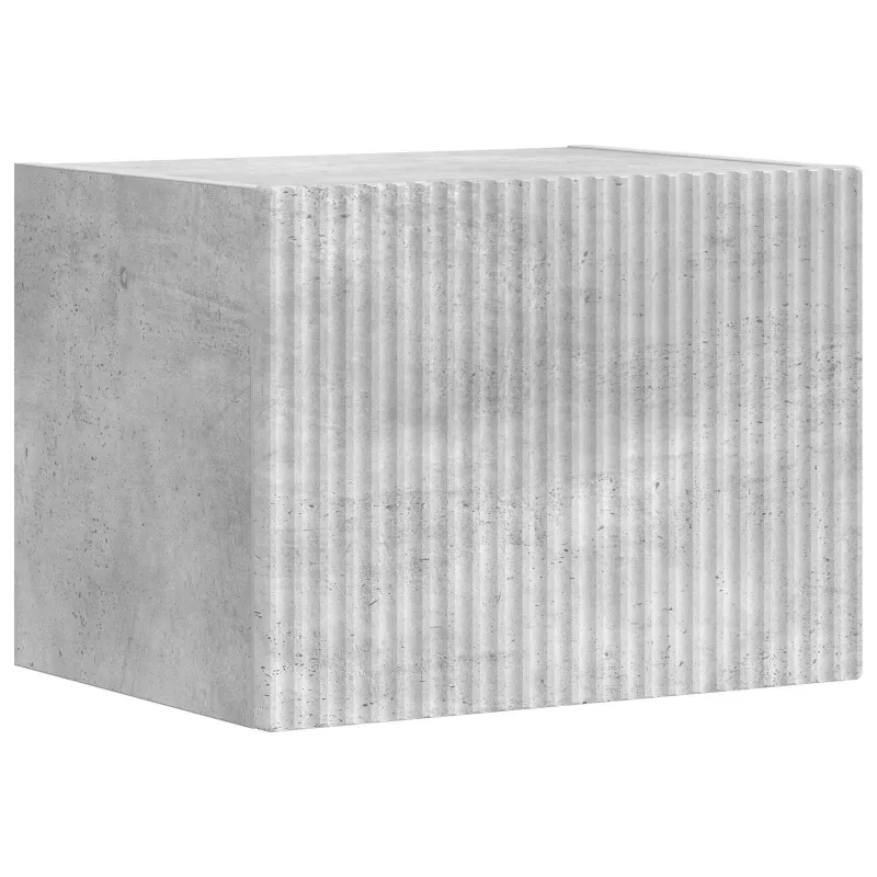 TV sieninio kabineto komplektas 4 pcs Betono pilka