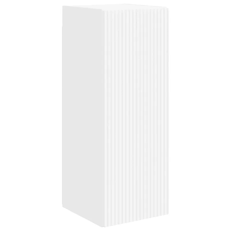 TV sieninio kabineto komplektas 4 pcs Balta Apdirbta mediena