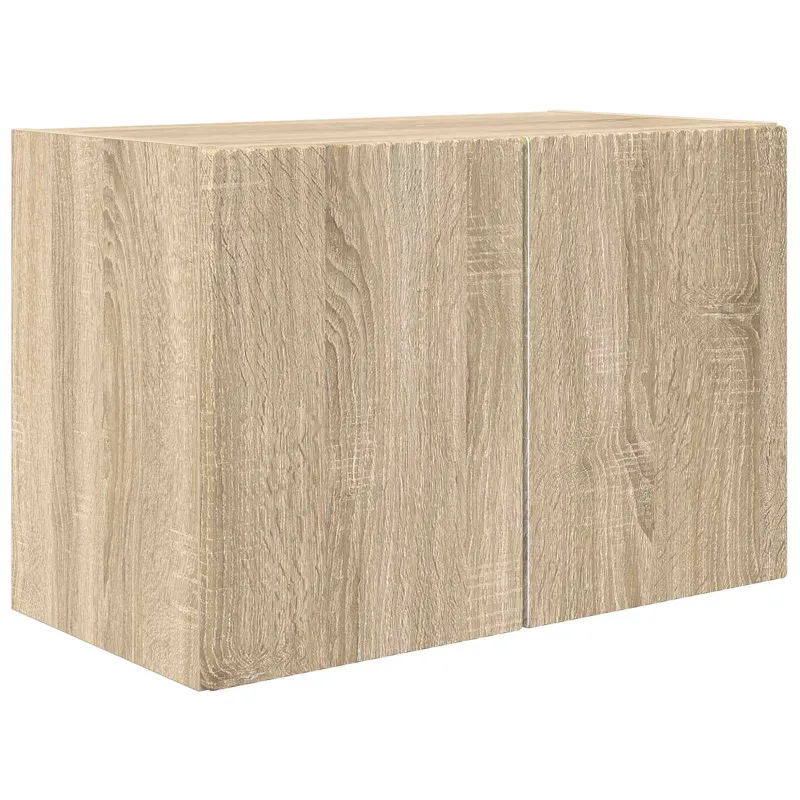 TV sieninio kabineto komplektas 4 pcs Sonoma ąžuolas