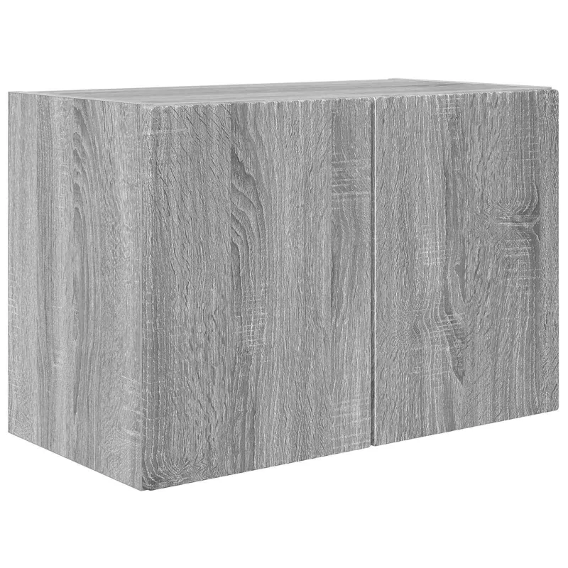 TV sieninio kabineto komplektas 4 pcs Pilkas Sonoma