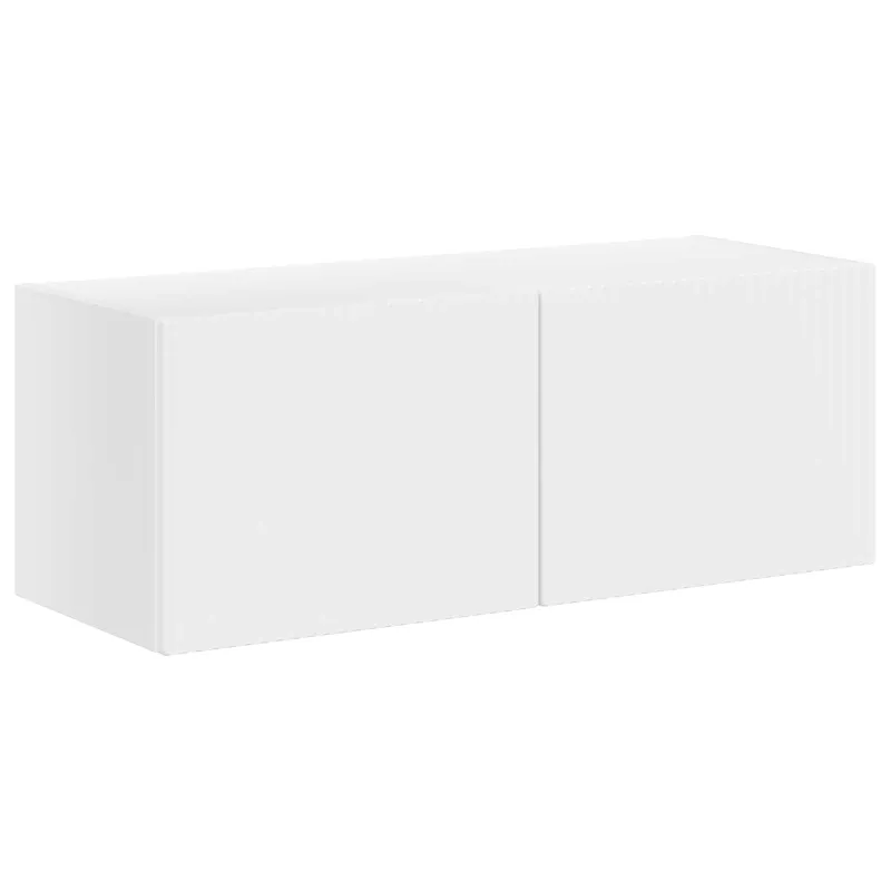TV sieninio kabineto komplektas 6 pcs Balta
