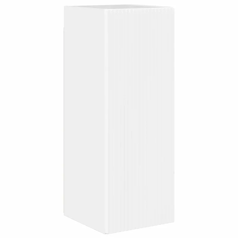 TV sieninio kabineto komplektas 6 pcs Aukštai blizganti balta