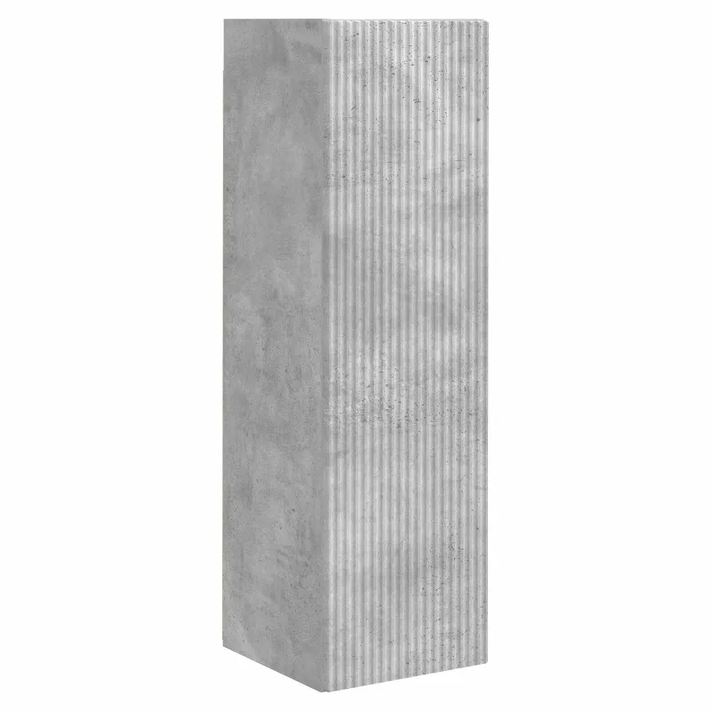 TV spintelių komplektas 4 pcs Betono pilka Apdirbta mediena