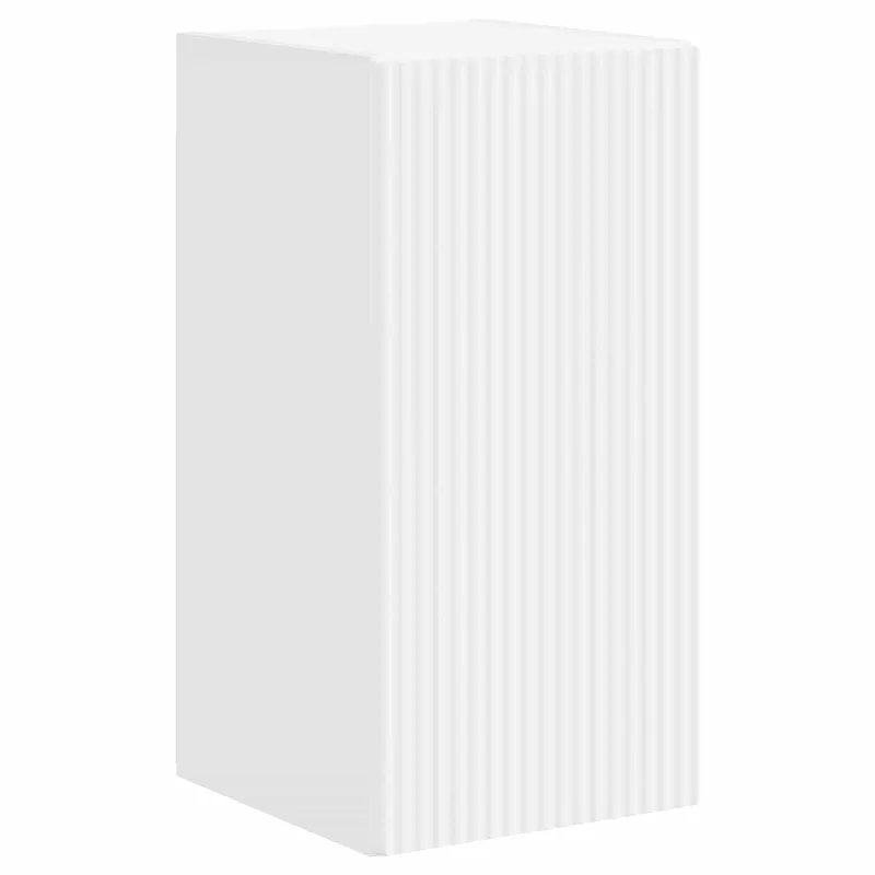 TV spintelių komplektas 5 pcs Balta Apdirbta mediena