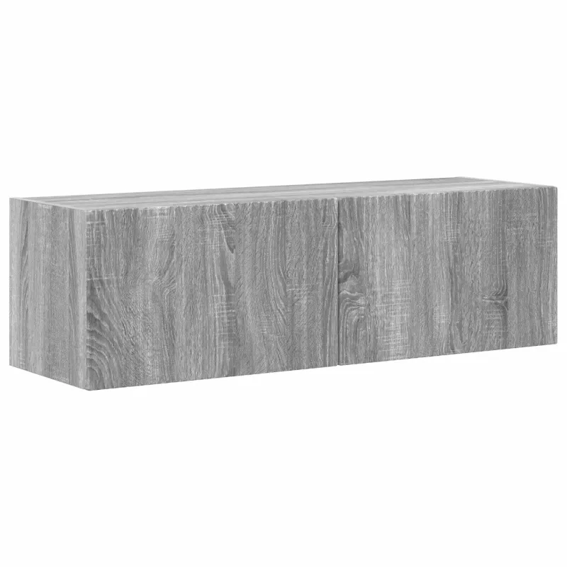 Televizoriaus spintelė 5 pcs Pilkas Sonoma