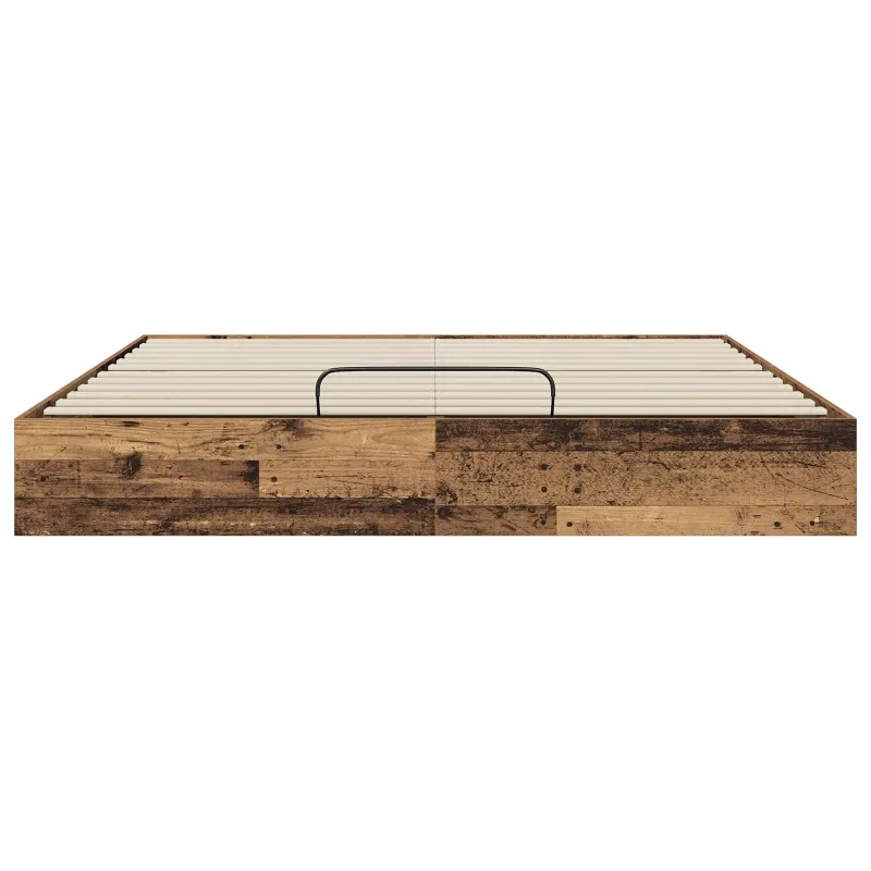 Otomano lovos rėmas Senas medis 160 x 200 cm Dirbtinė mediena
