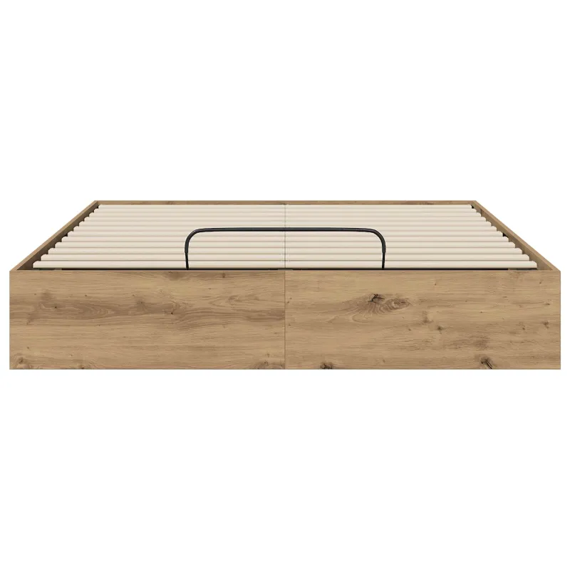 Otomano lovos rėmas su saugykla Amatinė Ąžuolas 140 x 200 cm
