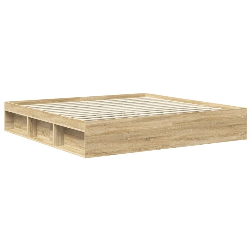 Lovos rėmas Sonoma 200 x 200 cm Kietos pušies mediena