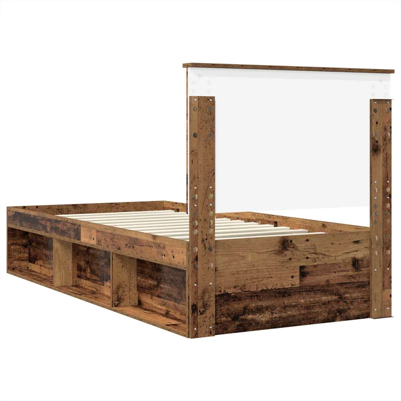 Lovos rėmas Senas medis 100 x 200 cm Kietos pušies mediena