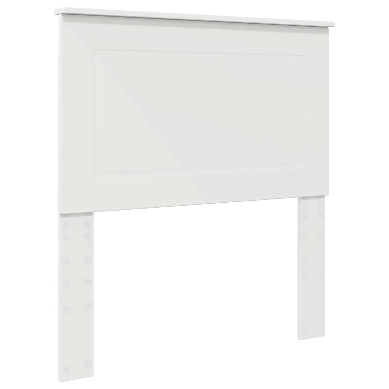 Lovos rėmas Balta 90 x 200 cm Kietos pušies mediena