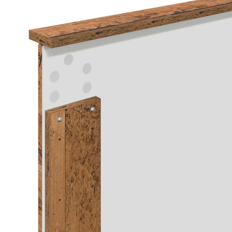 Lovos rėmas Senas medis 90 x 200 cm Kietos pušies mediena