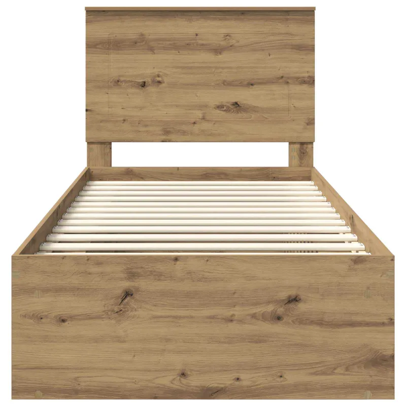 Lovos rėmas Meistrų ąžuolas 75 x 190 cm Kietos pušies mediena