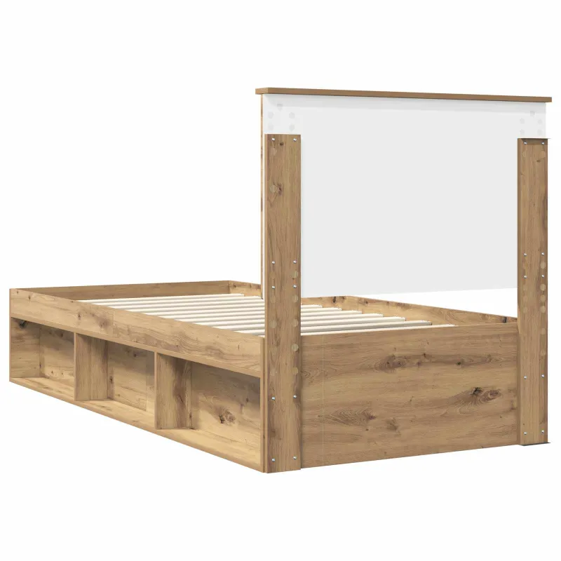 Lovos rėmas Meistrų ąžuolas 75 x 190 cm Kietos pušies mediena