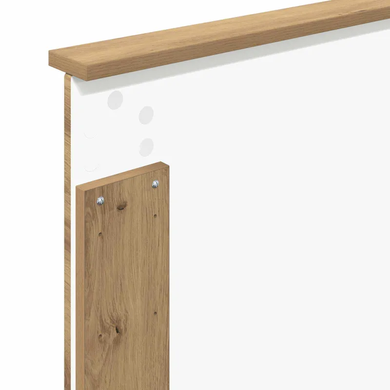 Lovos rėmas Amatininkų ąžuolas 90 x 200 cm Apdirbta mediena