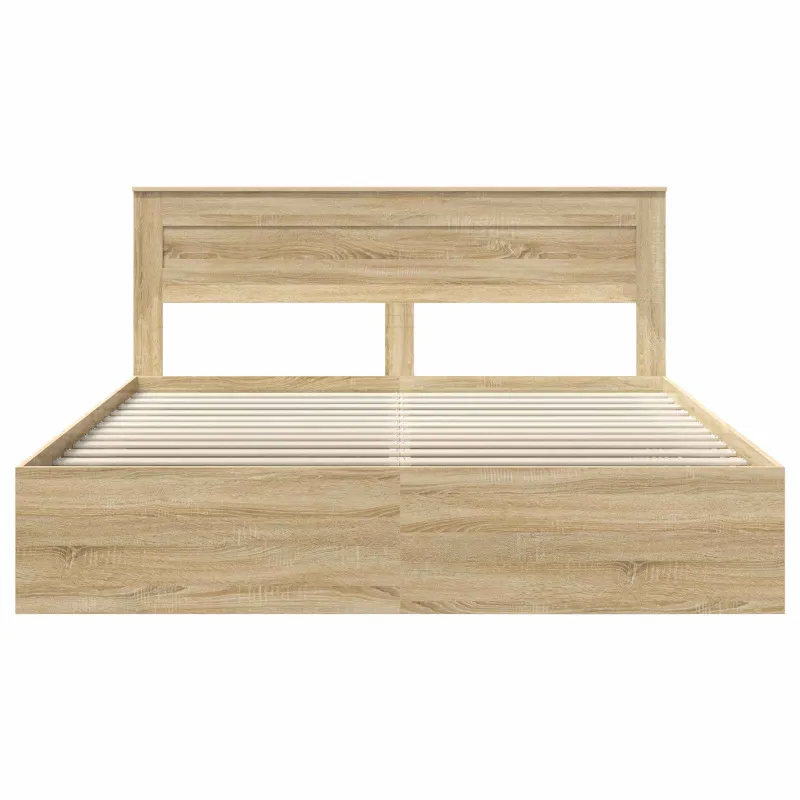 Lovos rėmas Sonoma 200 x 200 cm Kietos pušies mediena