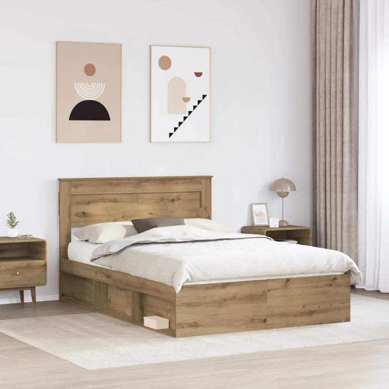 Lovos rėmas Meistrų ąžuolas 140 x 190 cm Kietos pušies mediena