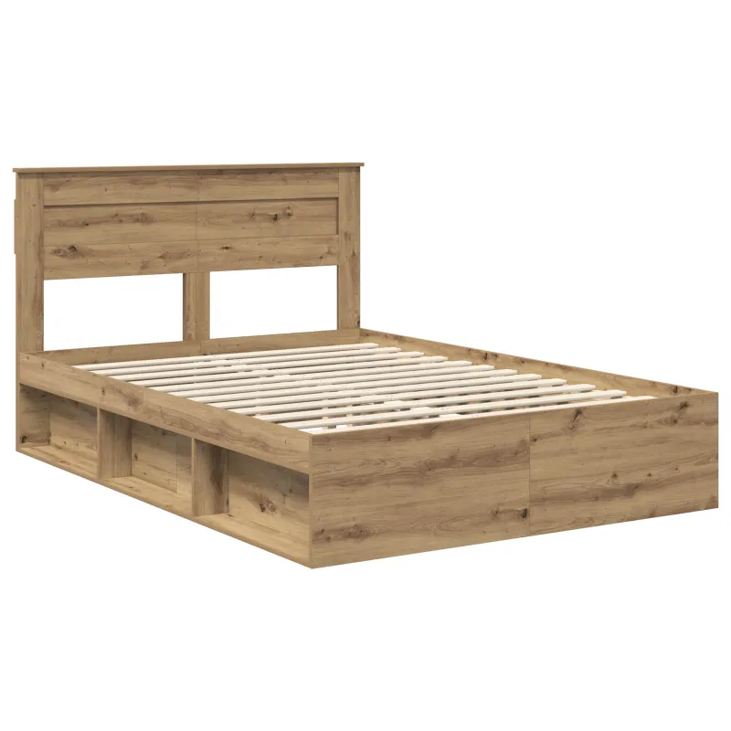 Lovos rėmas Meistrų ąžuolas 140 x 190 cm Kietos pušies mediena