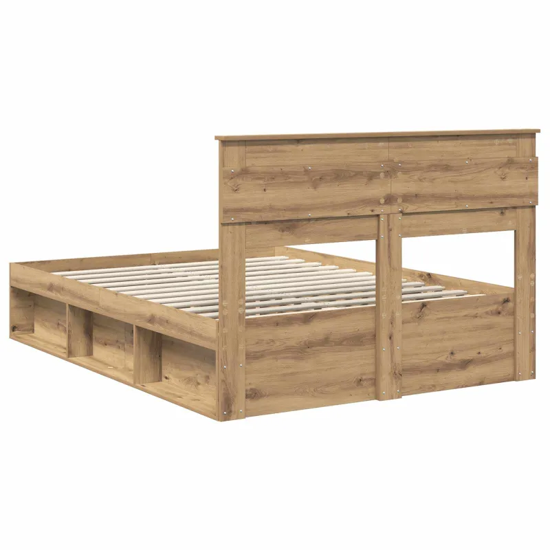 Lovos rėmas Meistrų ąžuolas 140 x 190 cm Kietos pušies mediena