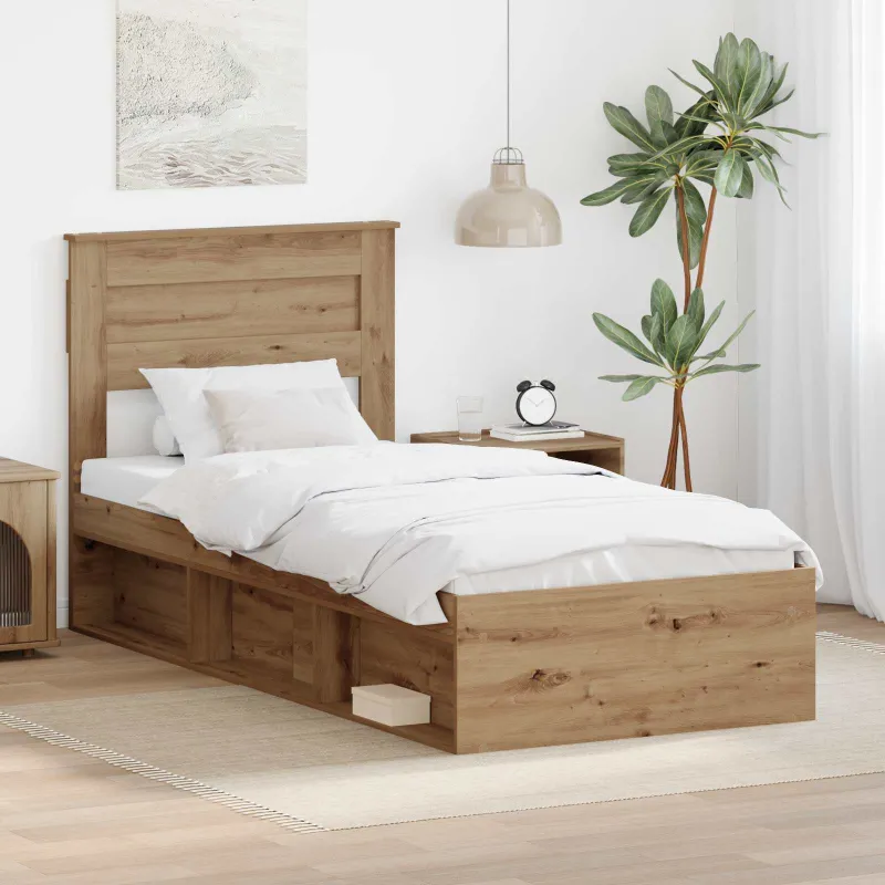 Lovos rėmas Meistrų ąžuolas 75 x 190 cm Kietos pušies mediena