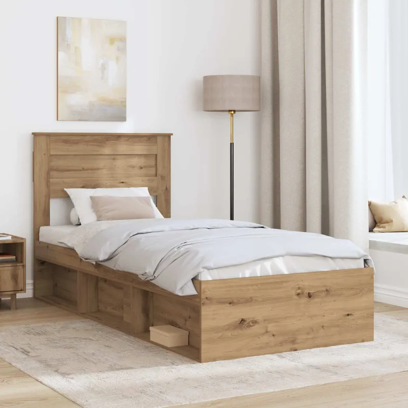 Lovos rėmas Meistrų ąžuolas 75 x 190 cm Kietos pušies mediena