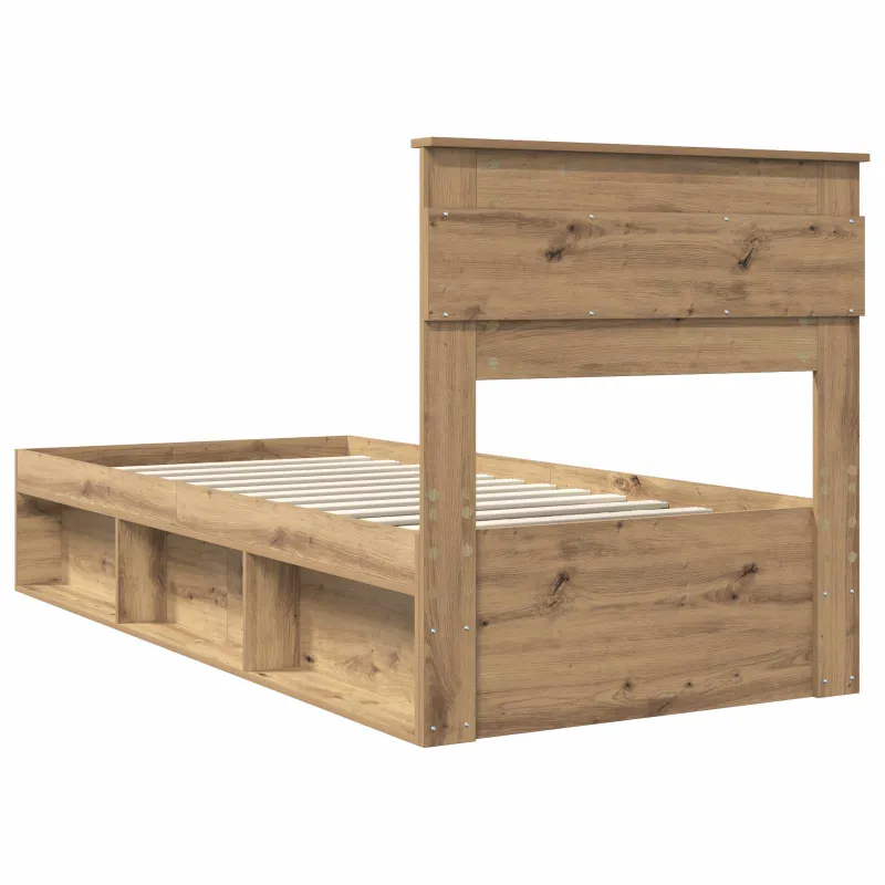 Lovos rėmas Meistrų ąžuolas 75 x 190 cm Kietos pušies mediena