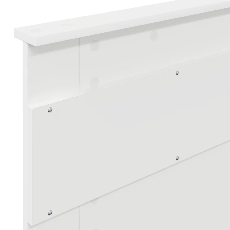 Lovos rėmas su stalčių Balta 75 x 190 cm Inžinerinė mediena