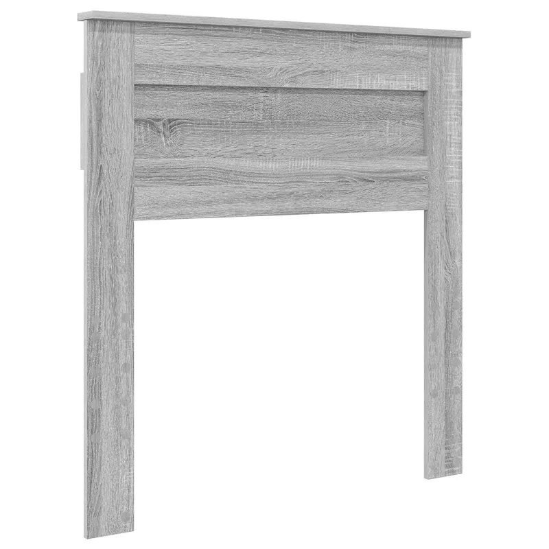 Lovos rėmas Pilkas Sonoma 90 x 190 cm Apdirbta mediena
